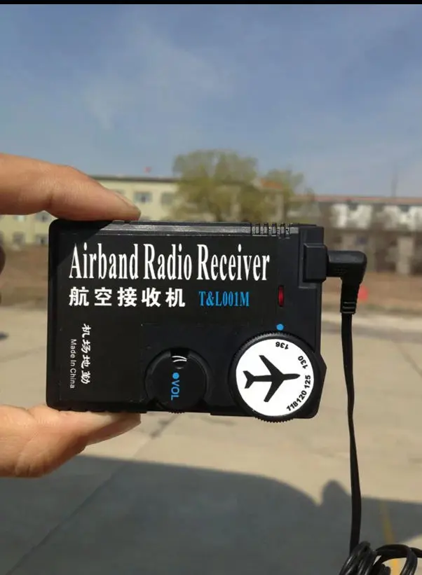 

NEW 1PC Mini Airband Radio Receiver for Airport Ground Support HAM Radio