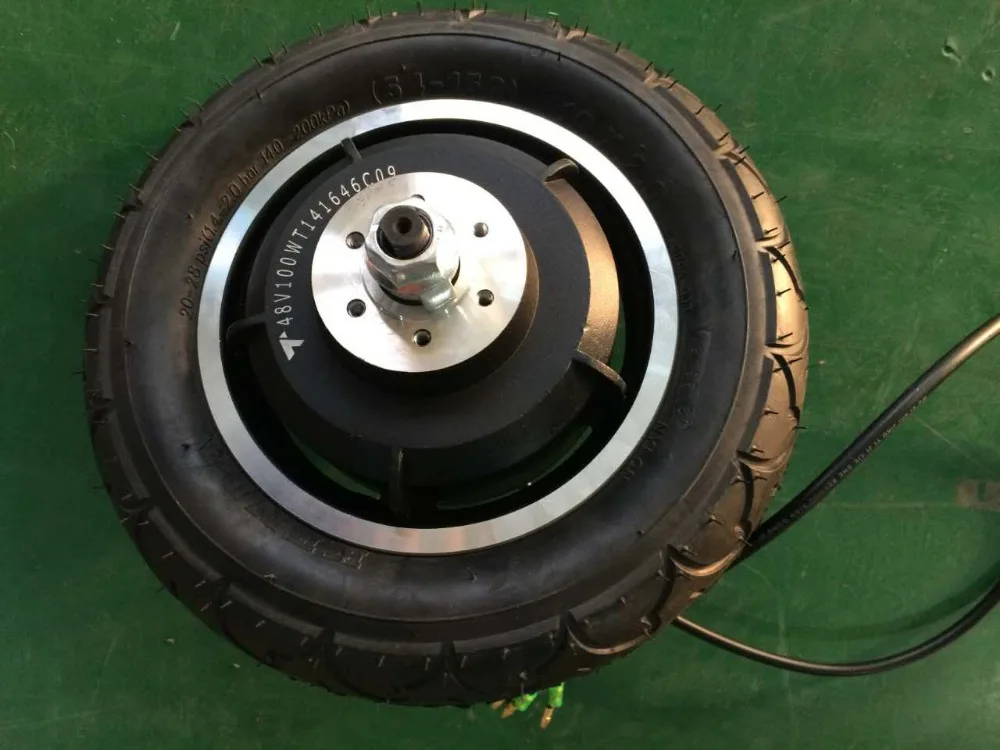gearless with disc brake