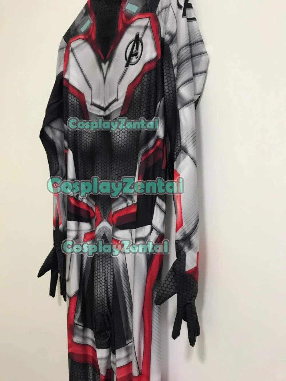 Adult Kids Avengers 4 Cosplay Costume 3D Print Spandex Avengers Endgame film Quantum Realm Team Zentai Bodysuits for Party
