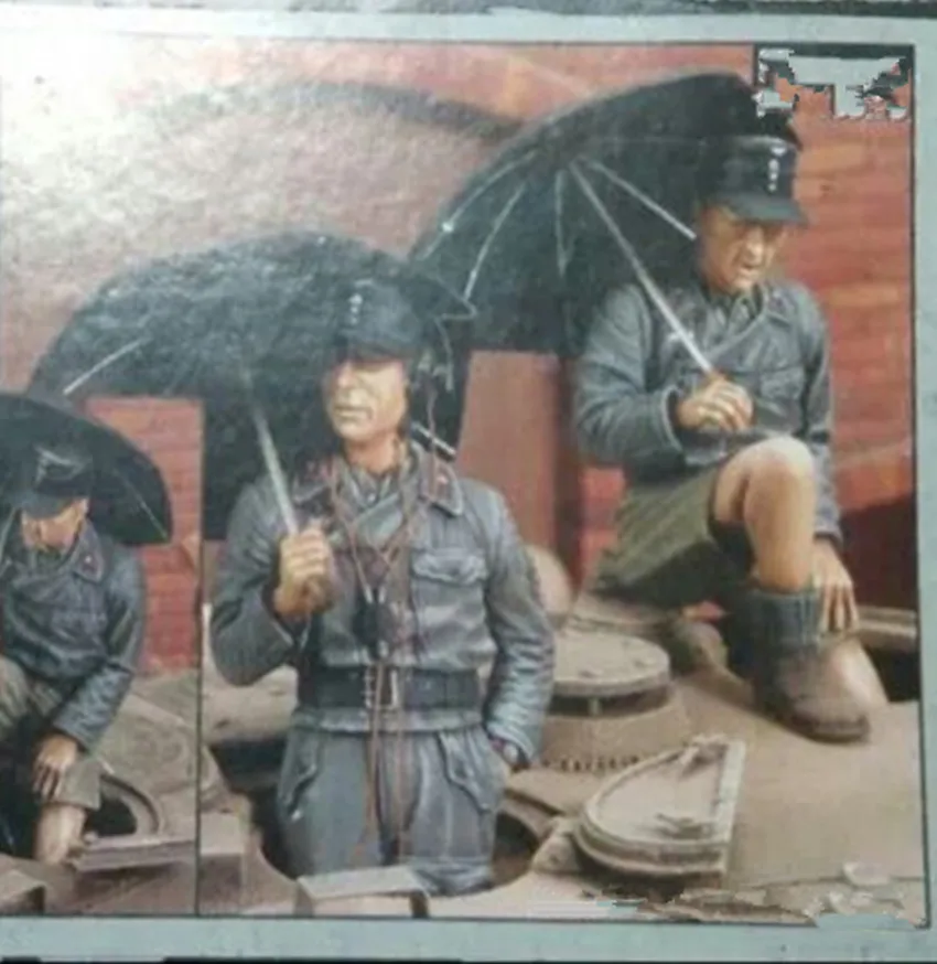 1/35 каучуковая фигурка модель комплект Unassambled Неокрашенная 0062|Наборы для сборки
