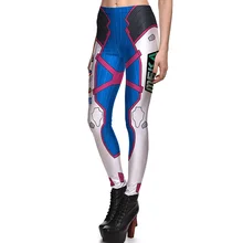 New 3790 Sexy Girl Blizzard fighting Game Cosplay Printed Elastic Fitness Polyester Workout Women Leggings Pants Plus Size