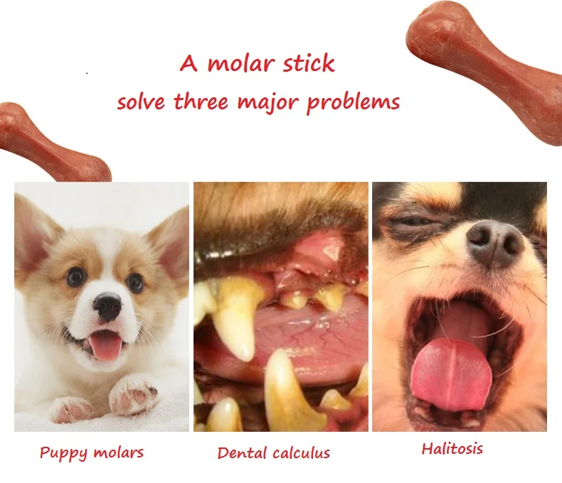 Закуски для собак чистые зубы кости зубные кости безопасно для здоровья Материал ПЭТ грызущий кости защитить зубы собачий корм кормление