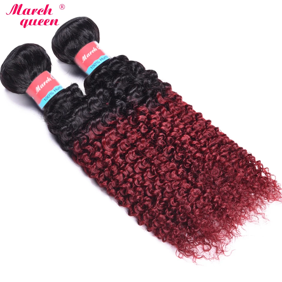 ombre 1b red curly hair 5