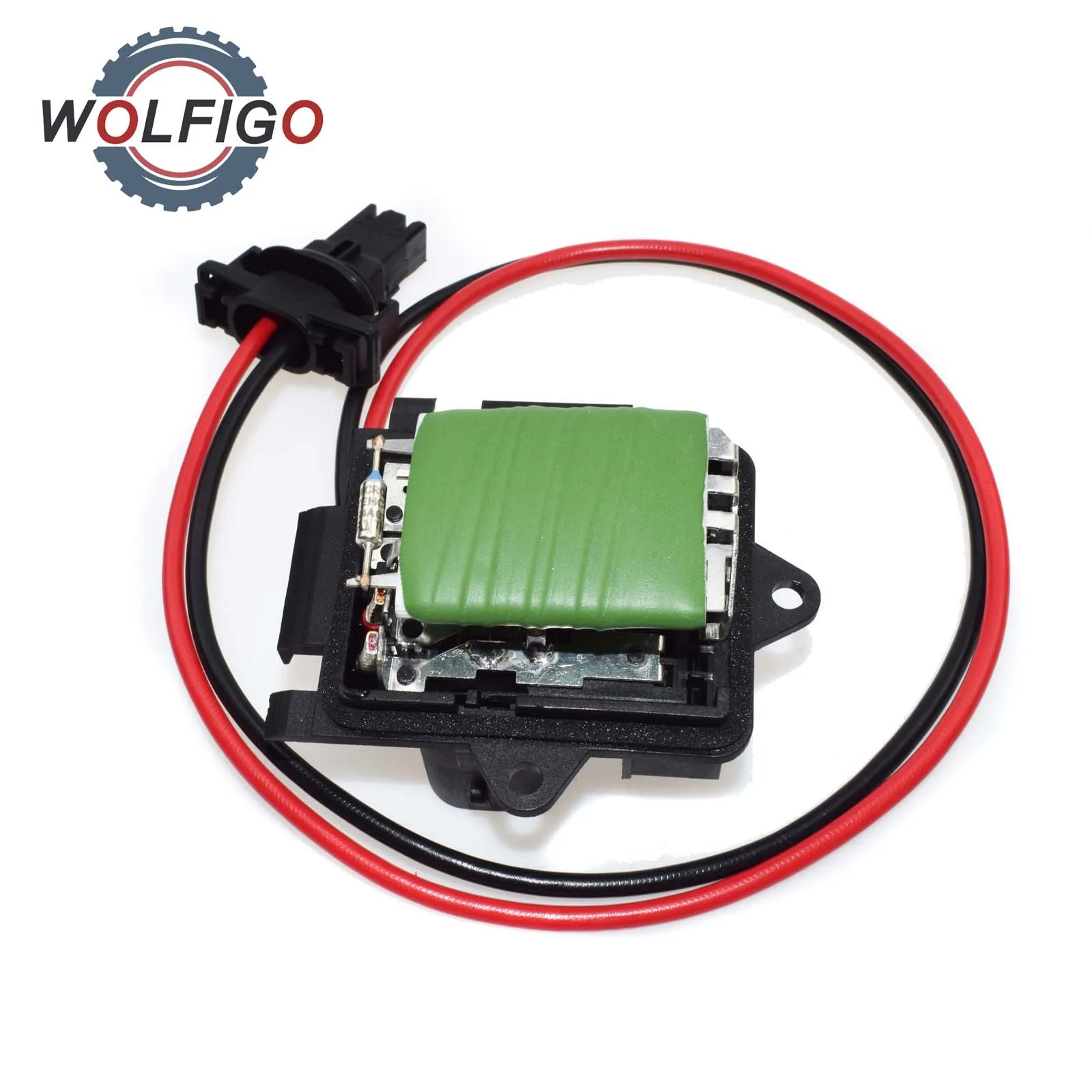WOLFIGO ОВКВ электродвигатель вентилятора резистор 7701050325 4409452 91158691 для Renault Trafic Vauxhall
