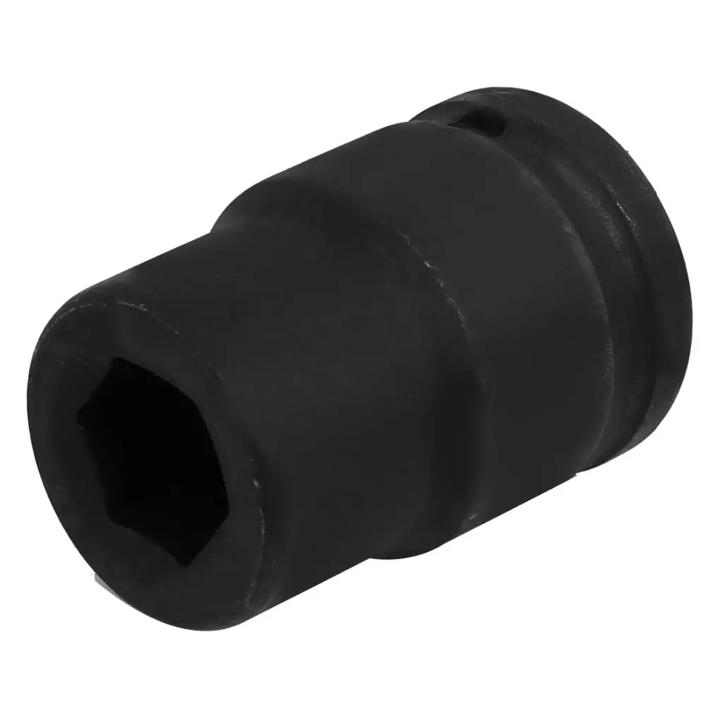 

UXCELL Hot Sale 3/4-inch Square Drive CR-MO 17mm 19mm 21mm 22mm 27mm 30mm 32mm 35mm 6 Point Hex Impact Socket Black