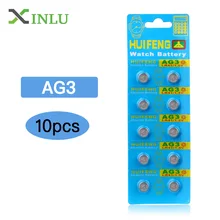 10 шт./лот AG3 392A L736 LR41 392 384 SR41SW CX41 192 Кнопка ячейки Батарея для мобильного часо-10 шт. AG3 Батарея