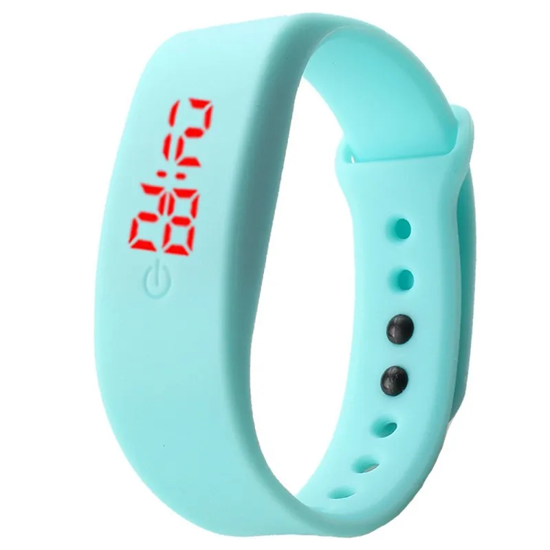 Womens mans font b Watch b font Sports Wristwatch Touch Screen LED Bracelet Digital font b