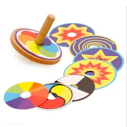Лидер продаж деревянная игрушка Забавный Красочные Beyblade игрушки ручной Spinner с 8 Рисование карты Классический BeyBlades игрушка для детей