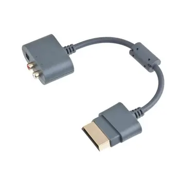 

Ruitroliker Optical RCA Audio Cable Adapter Cord for Xbox 360 Console Video Game