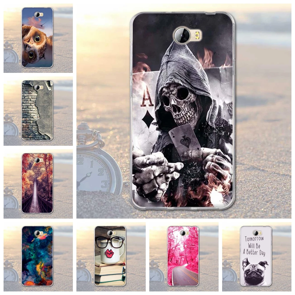 

Painting Phone Case for Huawei Y5 II Y5 2 CUN-U29 Cover Soft TPU Cases For Huawei honor 5A LYO-L21 Y5 2 Y3 II Enjoy 5 Y6 Pro