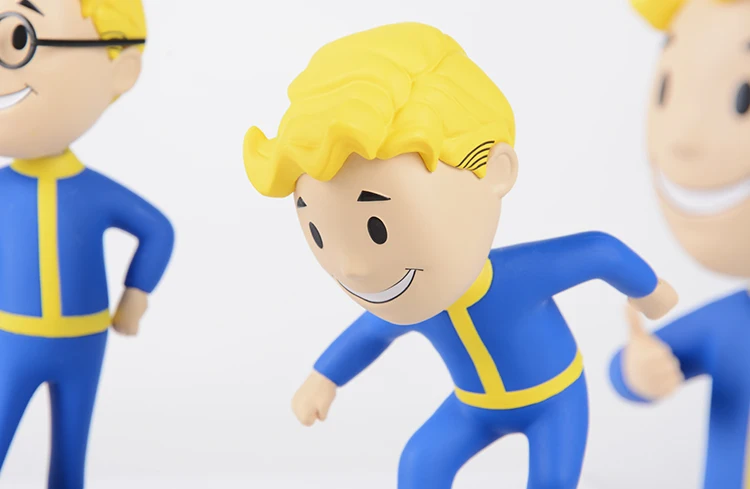 13 см аниме фигурка Gaming Heads Fallout 4 vavle Boy TOY Bobbleheads Серия 1 фигурка Коллекционная модель игрушки brinquedos