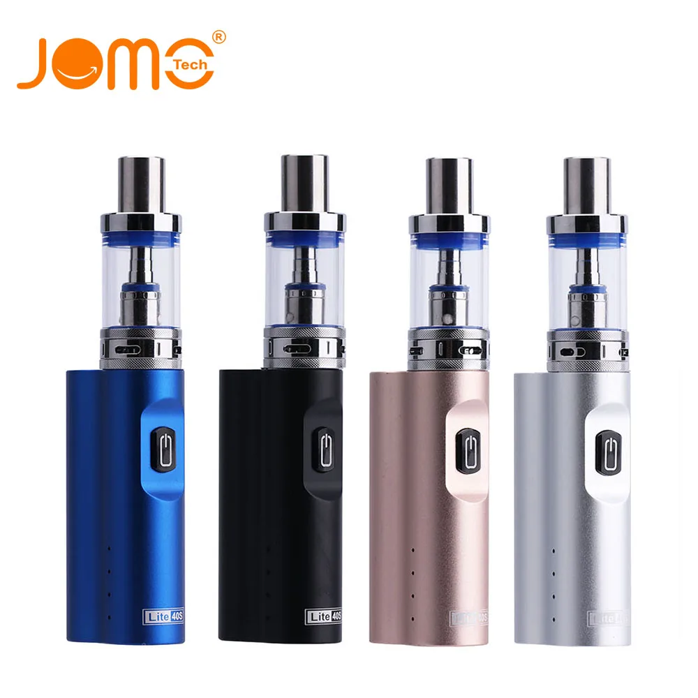 

JOMOTECH 2200mah Built in Battery E-cigarette Kit Box Mod 0.5Ohm 4ml Vaporizer Lite 40S Vape Electronic Cigarette Kits Vapor