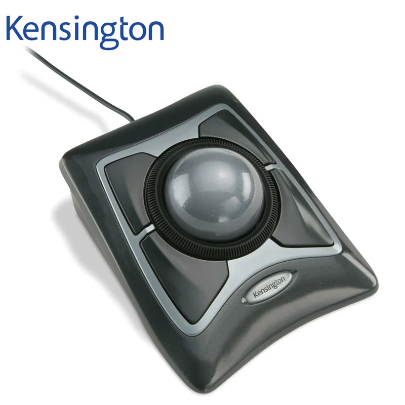 Kensington Original Trackball Expert Мышь Оптическая USB для ПК или ноутбука (большой мяч прокрутки кольцо) с розничной упаковкой