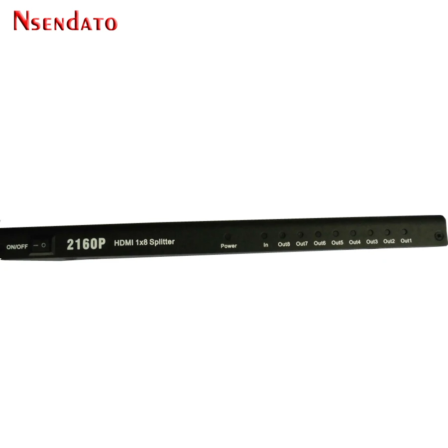 HDMI сплиттер Nesendato 1x8 4K x 2K 1 In 8 Out коммутатор конвертер с DC адаптером поддержка 4k 3D