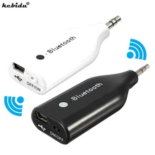 Kebiduuniversal потокового воспроизведения стерео аудио музыкальный приемник адаптер 3,5 мм A2DP Беспроводной Bluetooth V3.0 AUX для телефона MP3