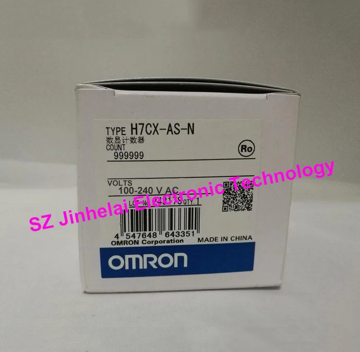 

H7CX-AS-N New and original OMRON Count relay 100-240VAC Digital display counter