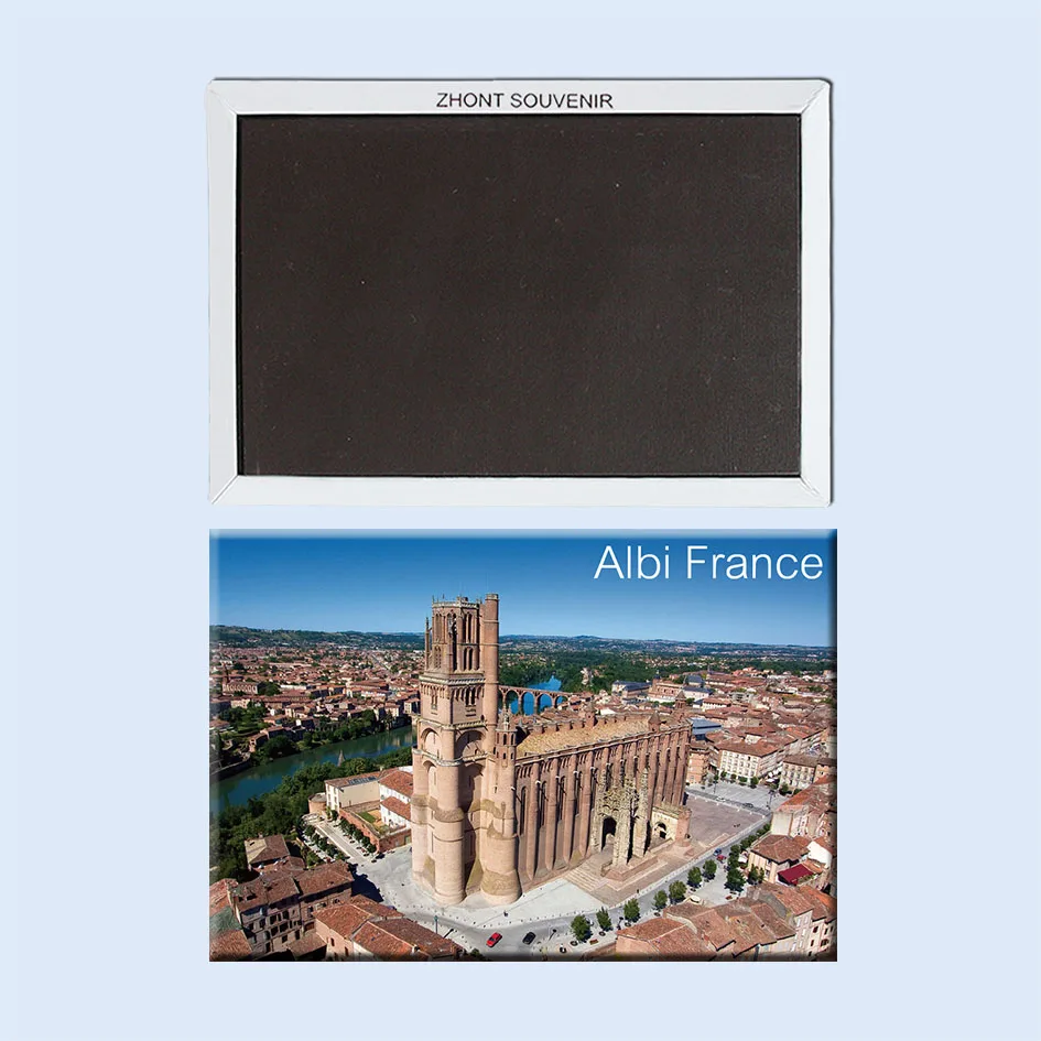 

The European scene In the south of France albi 22470,museum souvenirs Souvenirs of Worldwide Tourist;fridge magnet gift