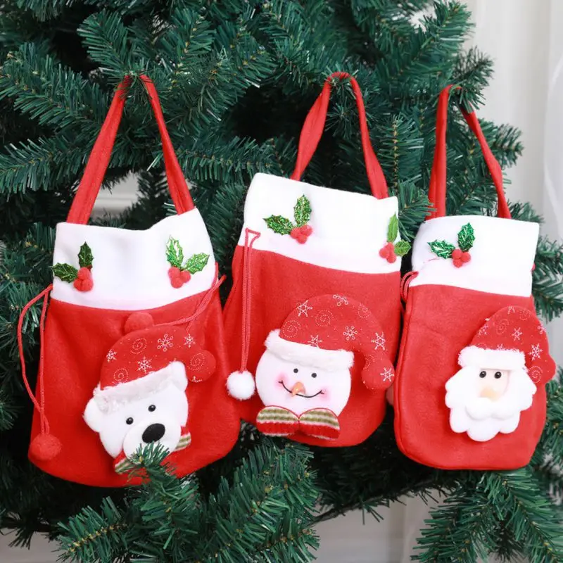 

Happy New Year 2019 Year Merry Christmas Gift Christmas Gift Bag Candy Bag Merry Christmas Bag Candy Bags Christmas Xmas Decorat
