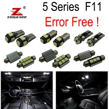 26 pz free error per BMW serie 5 F11 Touring Wagon 520d 525d 530d ef-535d-7a 528i 530i 535i 550i HA CONDOTTO LA lampadina Interni Luce Kit (2011 +)