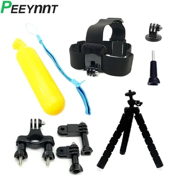 

Peeynnt for Gopro Hero 7 for Go pro 6 5 4 4S 3 Tripod Set Mount for SJCAM SJ4000 Xiaomi Yi 4K EKEN H9 Action Camera Accessories