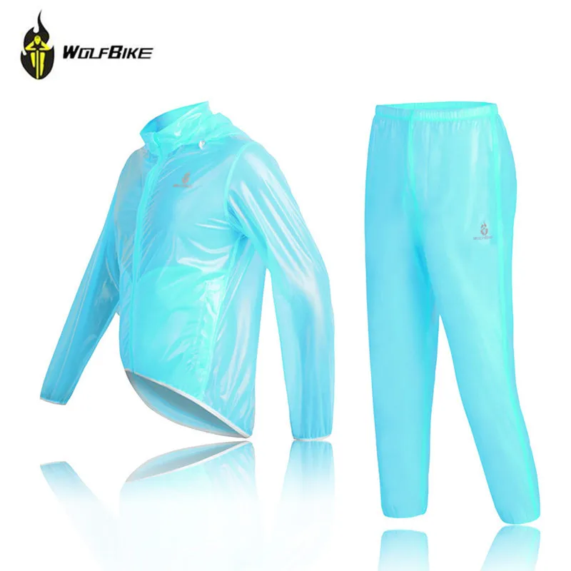 WOLFBIKE Windproof Cycling Jackets Professional Windbreak Shirts Jacket Bicycle Cycle Wear Wind Coat Rain | Спорт и развлечения