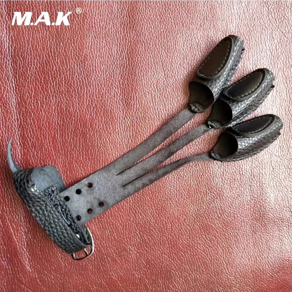 

High Quality 3 Finger Protect Microfiber in Black Protect Gloves Protective Finger for Outdoor Archery Hunting Shooting
