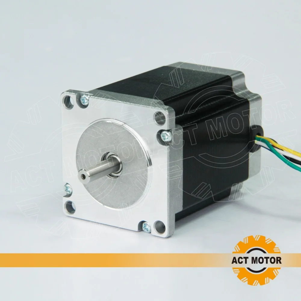 Двойной вал nema 23 шаговый двигатель 1.89n.m(268oz in) 76 мм/3A прямые продажи|dual shaft 23|nema 23nema
