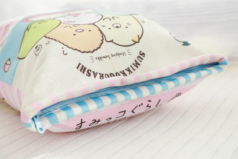 Плюшевая подушка Sumikko Gurashi, 8 шт., японская анимация, Sumikko Gurashi, мягкая подушка, уголок, био, мультяшная кукла для детей