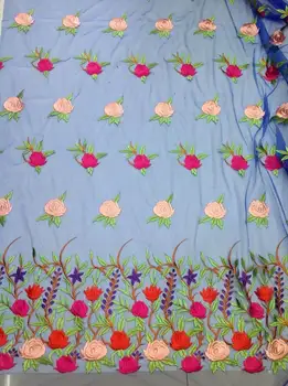 

New design french lace fabric multi color best Quality fabric,swiss Lace Fabric for wedding OR party dress