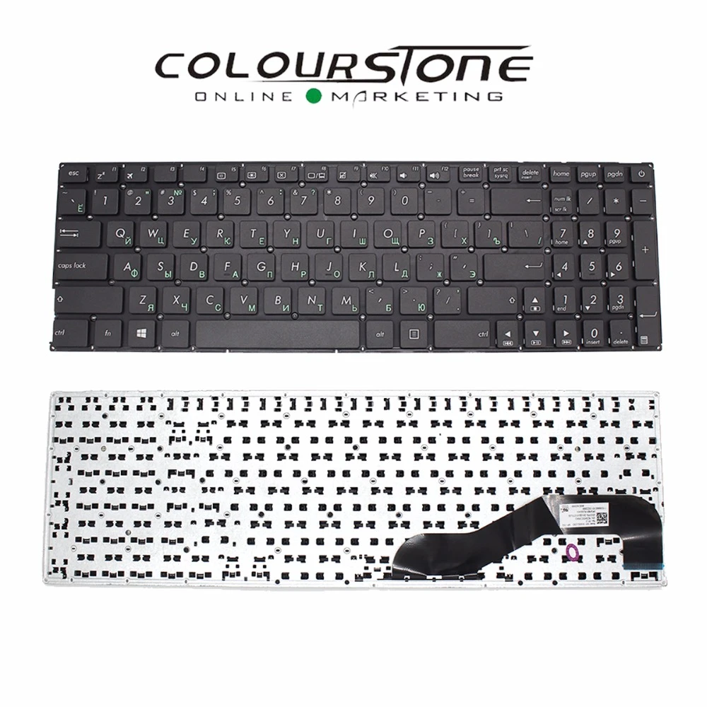 X540 RU מקלדת מחשב נייד עבור ASUS X540 X540L X540LA X544 X540LJ X540S  X540SA X540SC R540 R540L רוסיה שחור מחברת מקלדת|keyboard for iphone  3g|keyboard packagekeyboard usb - AliExpress