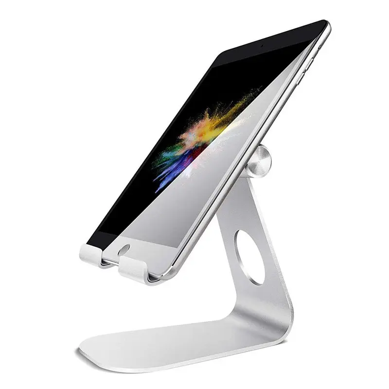 

Tablet Stand Adjustable,Tablet Stand : Desktop Stand Holder Dock For iPad 2018 Pro 9.7, 10.5, Air Mini 4 3 2, Kindle, Nexus, T