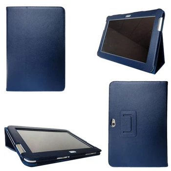 

Case for Samsung Galaxy Note 10.1 N8000 N8010, GARUNK Matte Litchi Flip Protective Solid Leather Tablet Cover for Galaxy N8000