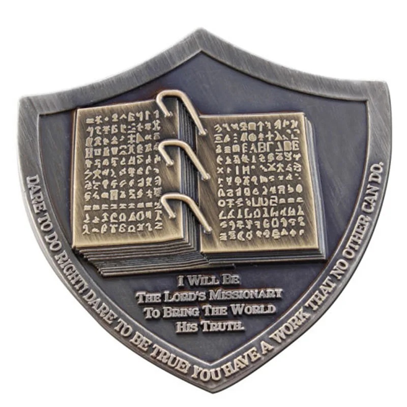 Wholesale Custom Coins Faith Religious Coin Letters Europe Style