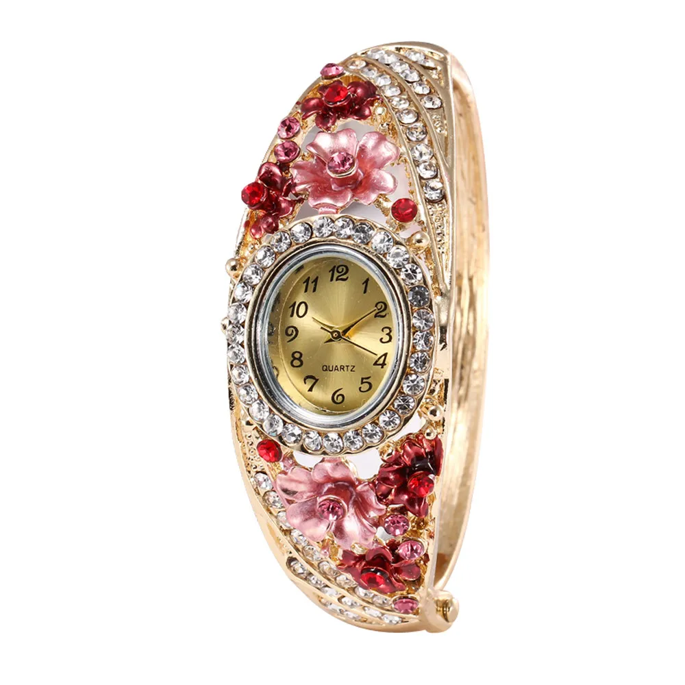 Женские часы Стразы браслет часы модные классические женские часы Роскошные винтажные наручные часы платье кварцевые часы