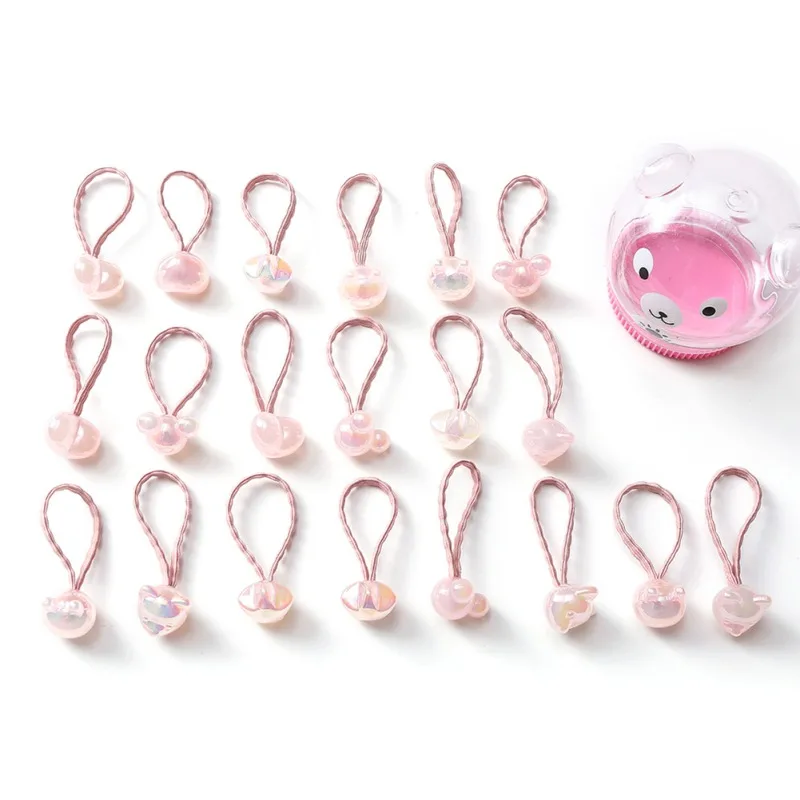 Children\\'s Girls Hair Accessories Head Rope Colorful Cartoon Hair Ring Baby Hair Set Jewelry