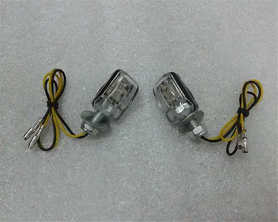 Прочный 2 шт. 6LED мотоциклетные янтарные Сигнальные Огни мигалка индикаторная