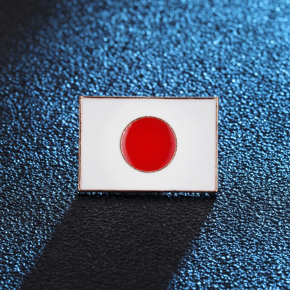 

Fashion Enamel Pin Country Japan Brooch Denim Pin Buckle Shirt Badge Gift Jewelry lapel pin