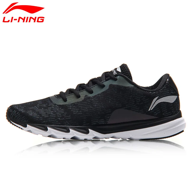 Продажа Li Ning мужские кроссовки с подкладом, светильник, кроссовки для бега, дышащая Светоотражающая спортивная обувь, ARBM117 XYP549