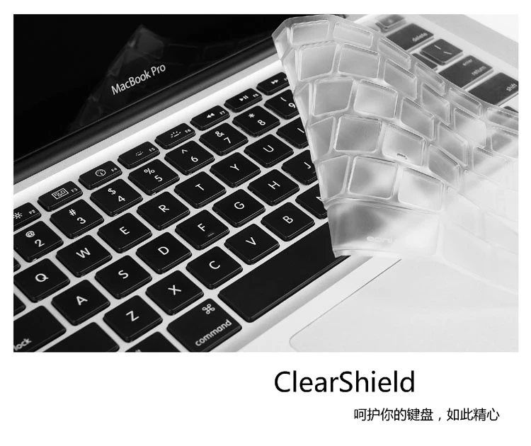 2015 Новый 2в1 прозрачный защитный чехол для Apple Macbook Pro 13 15 с Retina Air 11 12 + клавиатуры 3