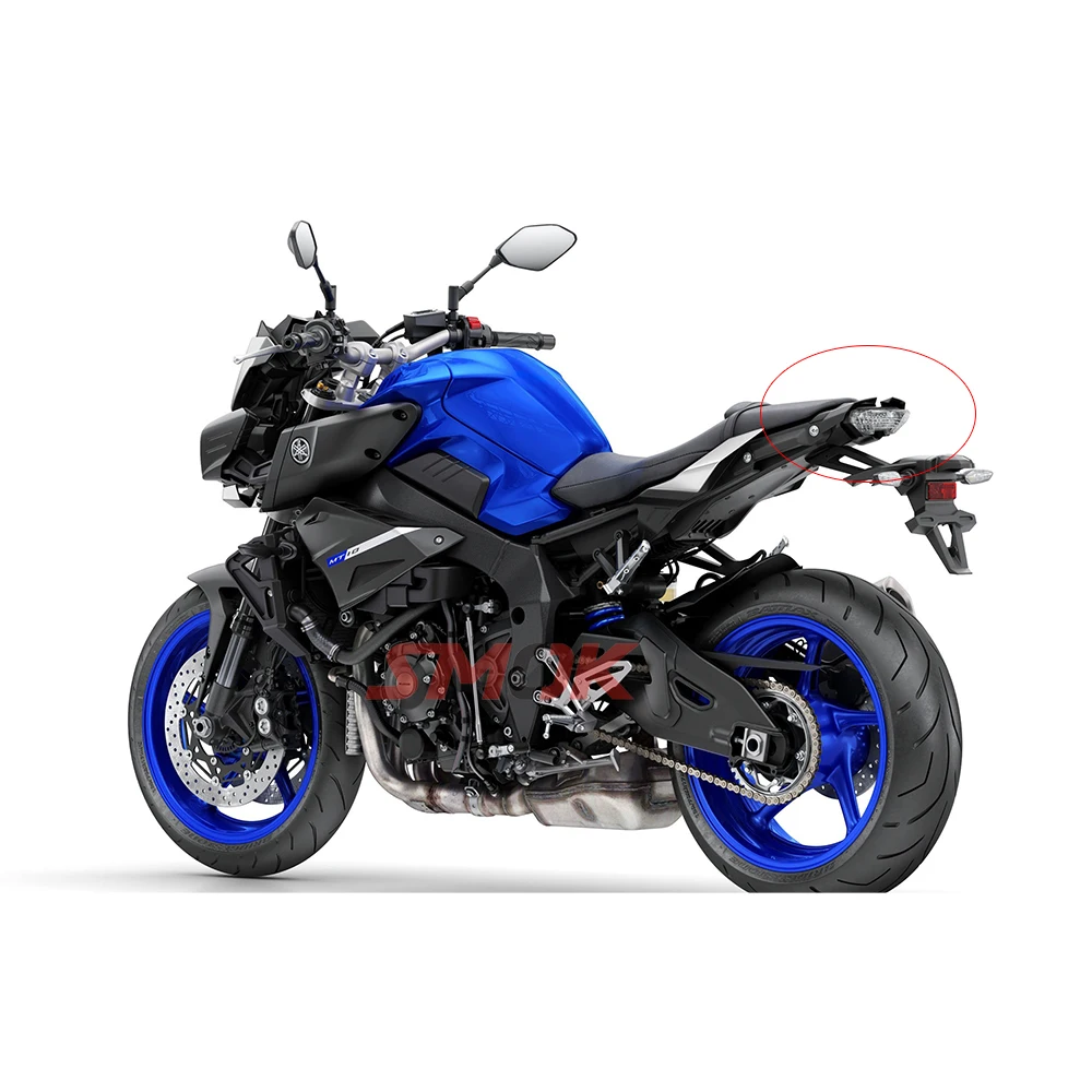 SMOK для Yamaha mt10 MT 10 MT-10 Аксессуары для мотоциклов Реальные углеродного волокна задний фонарь гвардии Обложка