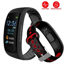 Q6S Фитнес трекер 3D Dyna mi c интерфейс монитор сердечного ритма IP68 Водонепроницаемый спортивный смарт-браслет для IOS и Android PK mi Band 2 3