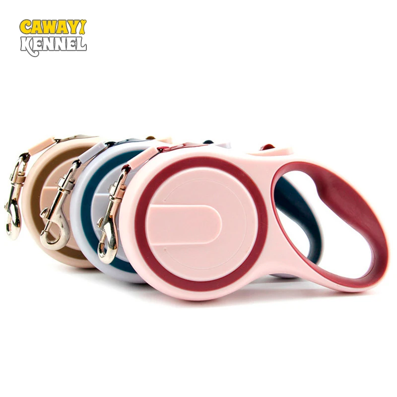 CAWAYI KENNEL High Quality 3m Automatic Retractable Traction Rope