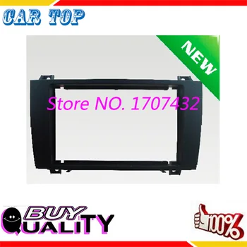 

High quality 2 Din Stereo Panel for Benz SLK R171 2004-2011 Fascia Radio Dash Mounting Installation Trim Kit Face Frame