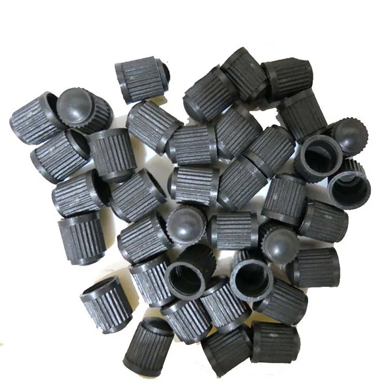 JX-LCLYL 50pcs Plastic Car Motorcycle Truck Wheel Tire Valve Stem Cap Dust Cover Lid