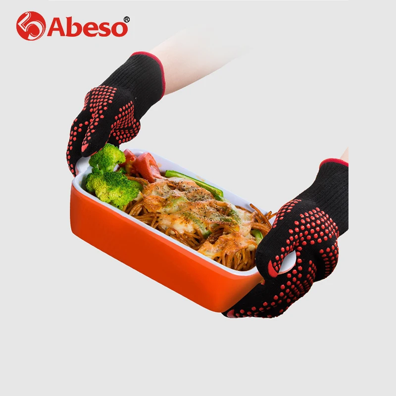 

Abeso Anti-slip High Temperature Heat-resistant Heat-resisting High Temperature Microwave Oven Special Anti-ironing Gloves