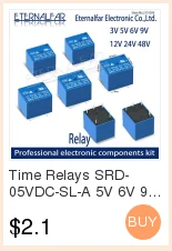 Реле времени SRD-05VDC-SL-A 5V 6V 9V 12V 24V 48V DC 10A 125V 250V AC SPDT NO Typc A 4PIN SPDT B-M Typc C 5PIN PCB T73