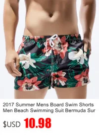 Beach Board Shorts Men Swim Shorts Swimwear Swimming Trunks Man Bermudas Surf Boardshort Sport Suits Beachwear with Mesh Lining