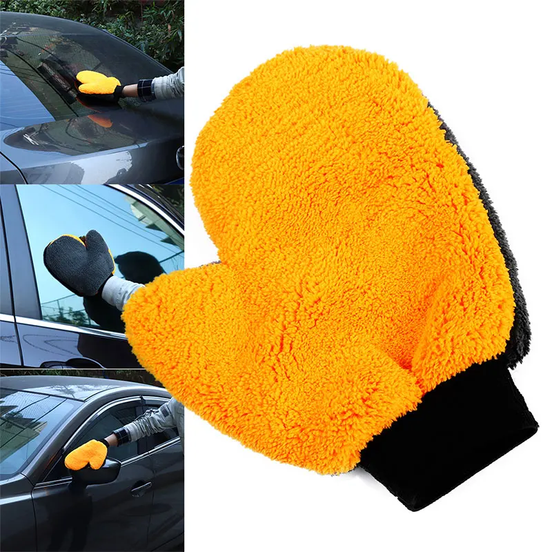 Ручная стирка перчатки автомобили перчатка для мытья автомобиля перчатка для автомойки для чистки и полировки мягкая моющая моющие