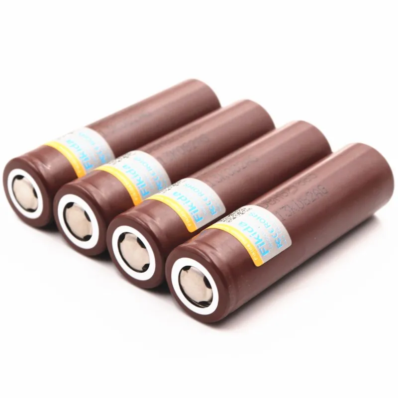 fikida for LG HG2 18650 battery 18650 3000mah electronic cigarette Rechargeable battery power high discharge 30A large current