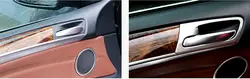 Интерьер дверные ручки чаши обложка украшения отделка для BMW X5 E70 2008 09 10 11 12 13 автомобильные аксессуары стиль